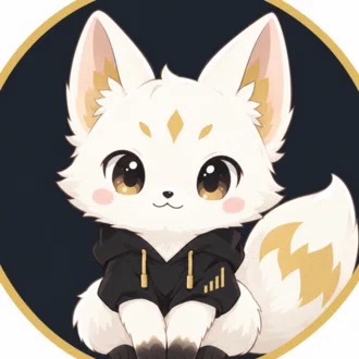 白狐のブランドキャラクター